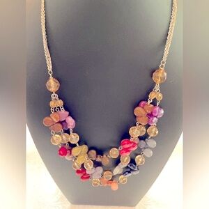 Loft Vintage Beaded Necklace